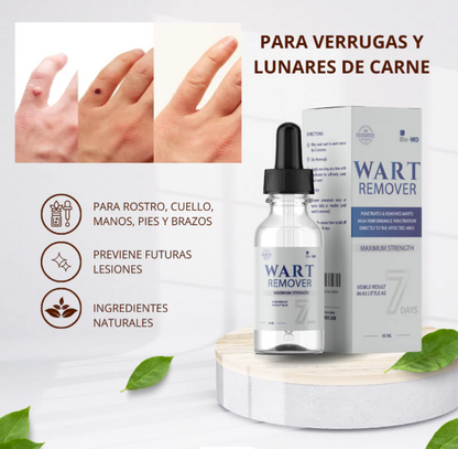 WART REMOVER Removedor de Verrugas y Lunares⭐| ENVÍO GRATIS