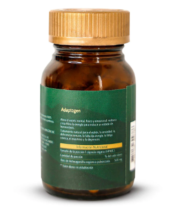 Ashwagandha Orgánica en cápsulas