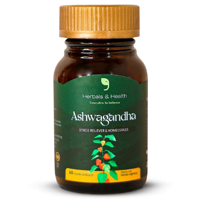 Ashwagandha Orgánica en cápsulas